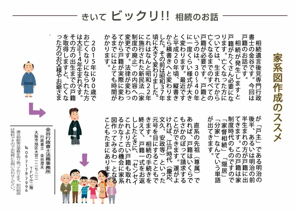 ホームページ用金谷レポート家計簿作成の勧め